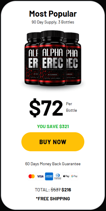 Buy Alpha Erec 3 Bottle